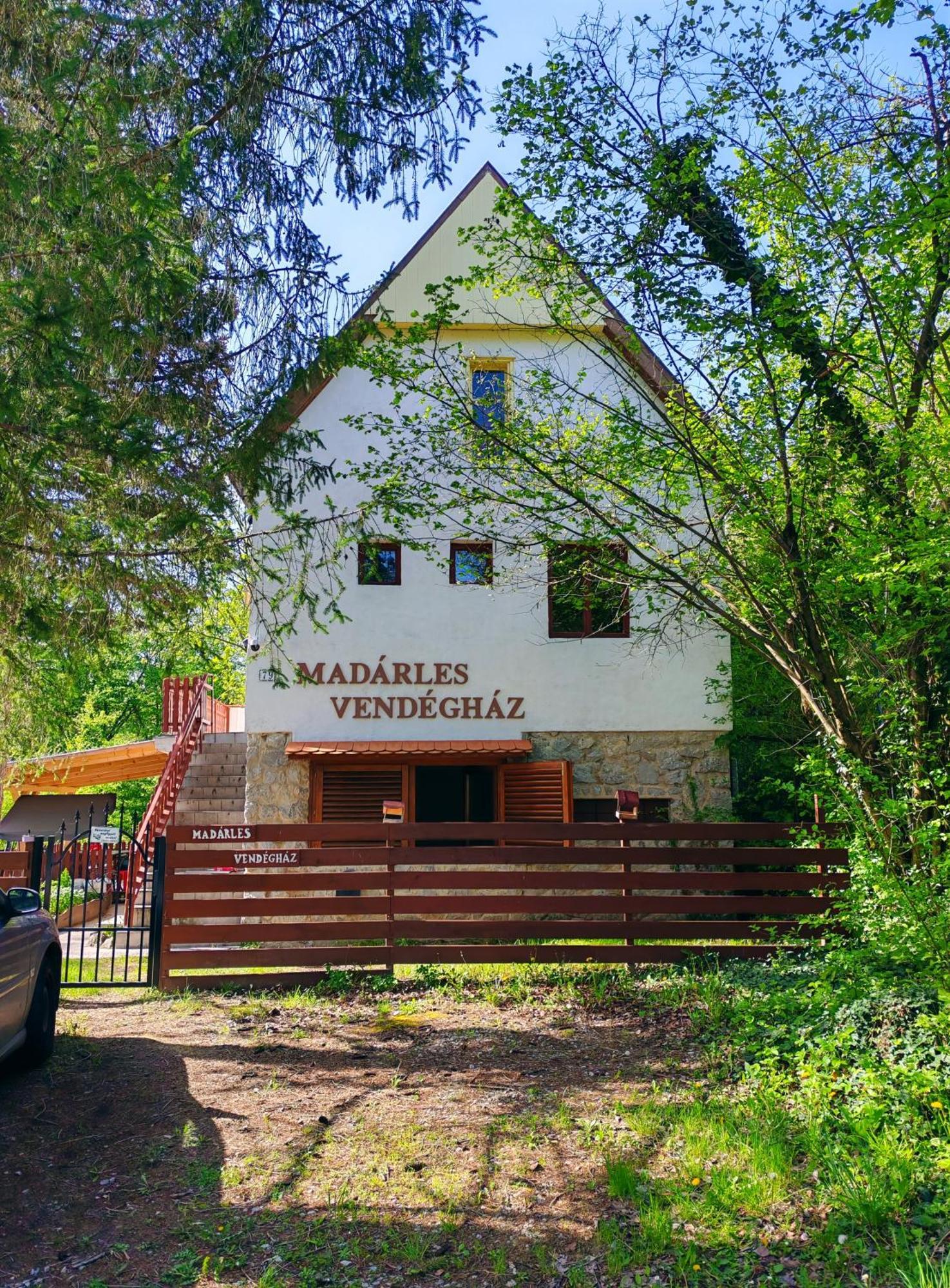 Вилла Madarles Vendeghaz Abaliget Экстерьер фото